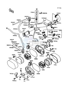 VN 1500 C [VULCAN 1500 L] (C3-C4) [VULCAN 1500 L] drawing AIR CLEANER