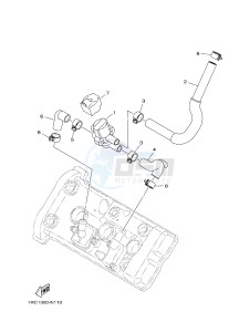 MTM850 MTM-850 XSR900 (B90A) drawing AIR INDUCTION SYSTEM