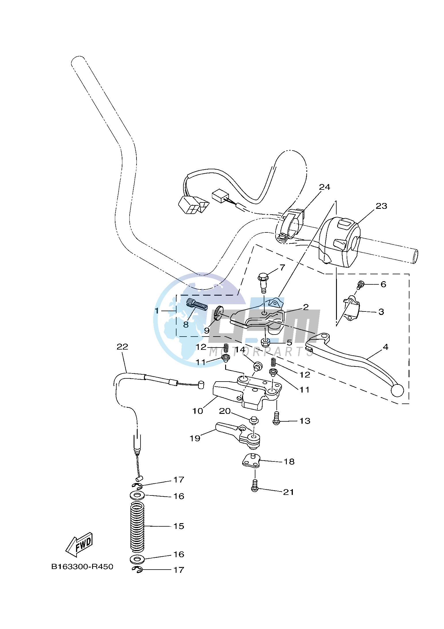 HANDLE SWITCH & LEVER