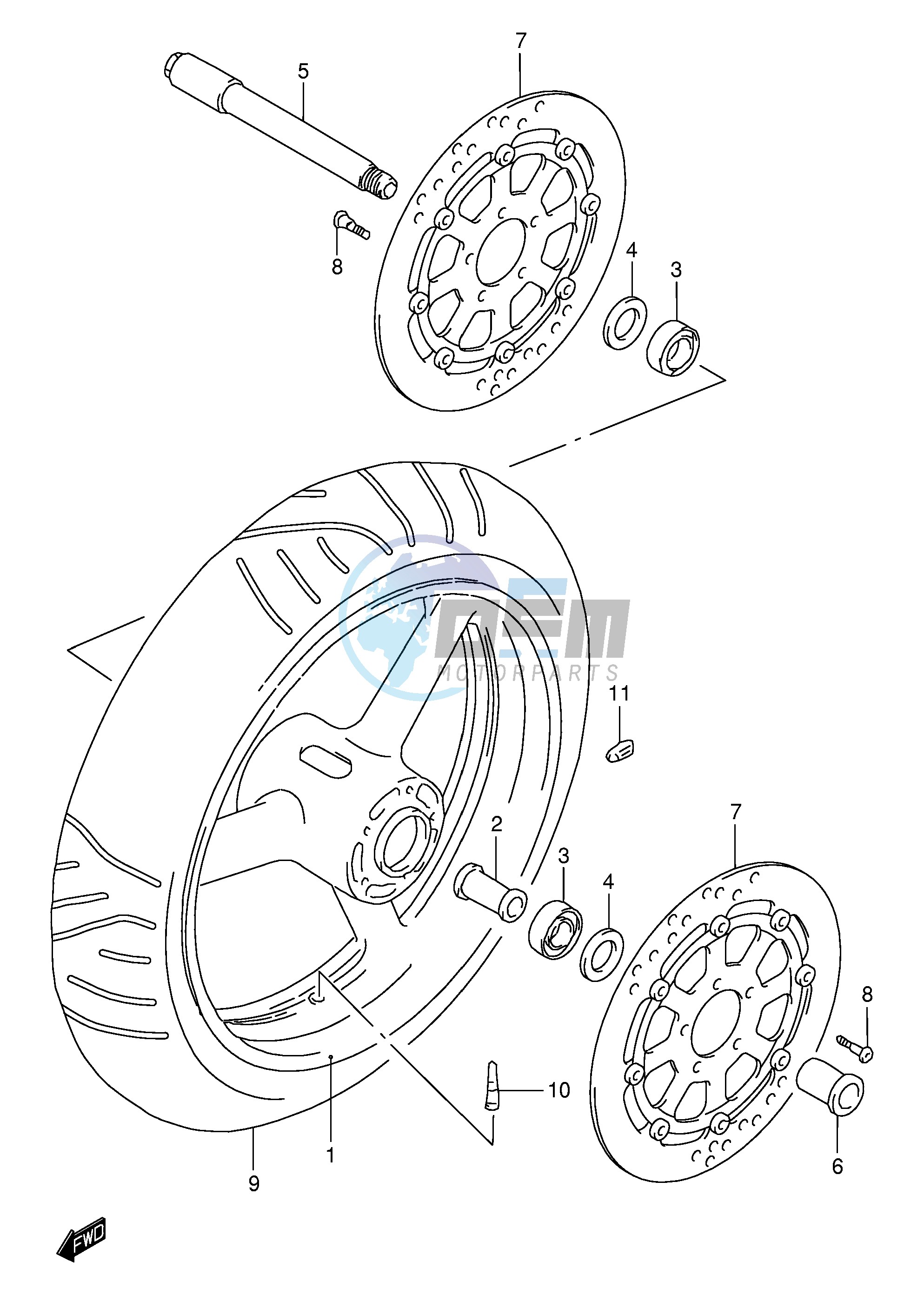 FRONT WHEEL