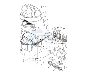 XJ6-N 600 drawing INTAKE