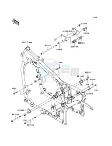 VN900_CUSTOM VN900C8F GB XX (EU ME A(FRICA) drawing Engine Mount