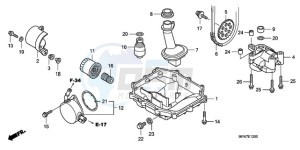 CB1000R9 France - (F / CMF) drawing OIL PAN/OIL PUMP