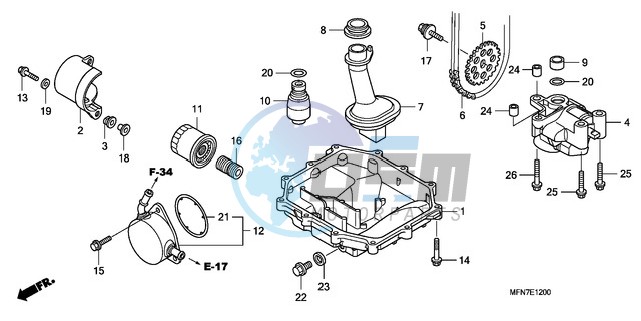 OIL PAN/OIL PUMP