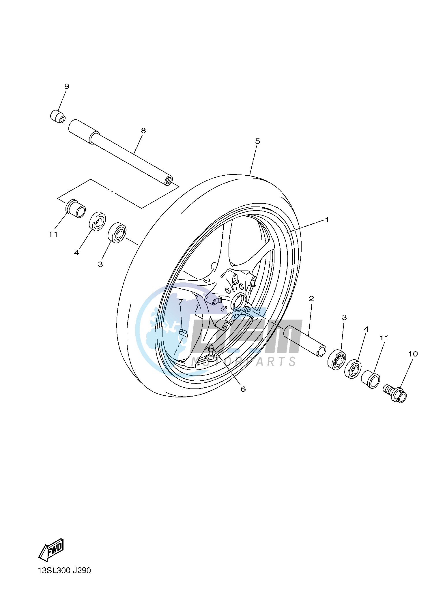 FRONT WHEEL