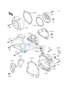 ZR 550 B [ZEPHYR] (B1-B4) [ZEPHYR] drawing ENGINE COVER