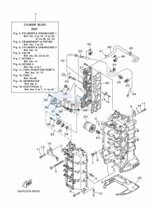 F115AETX drawing CYLINDER--CRANKCASE-1