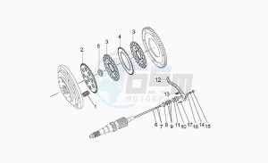 California 1100 Stone EV/EV Touring/80 drawing Clutch