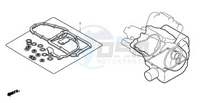 NT700V drawing GASKET KIT B