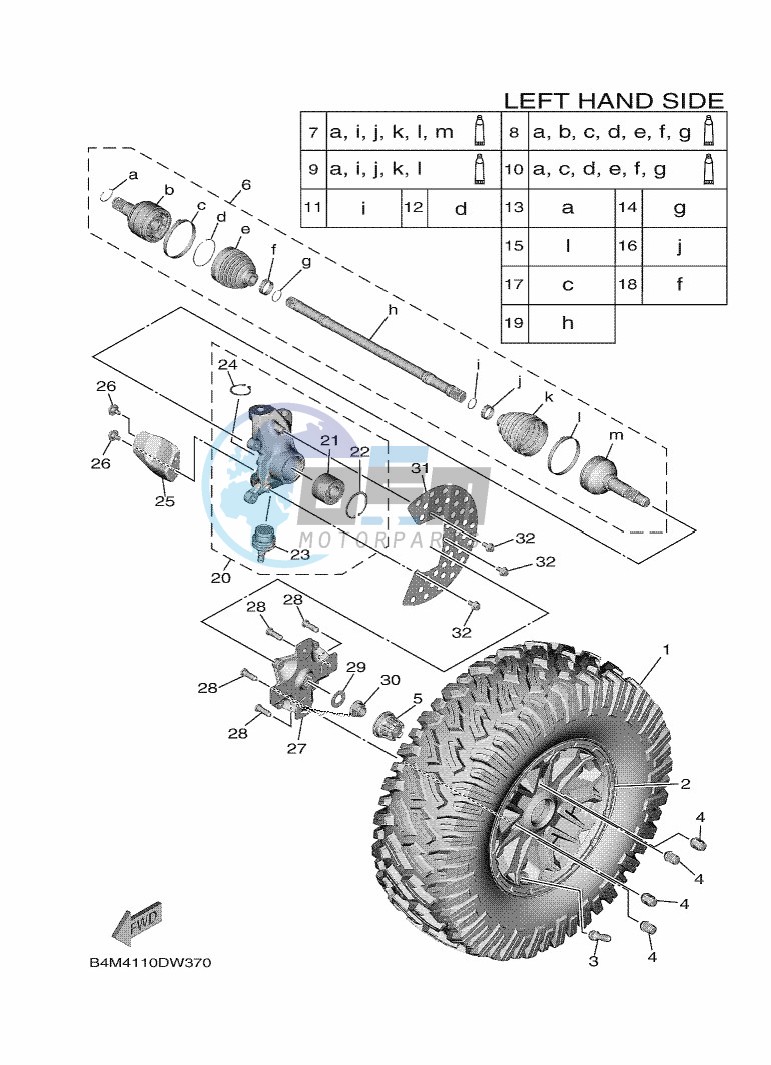 FRONT WHEEL