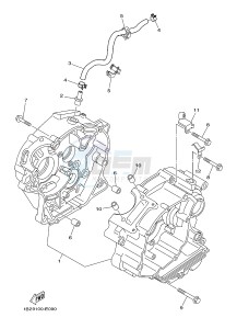 TT-R125 TT-R125LW (2CP8) drawing CRANKCASE