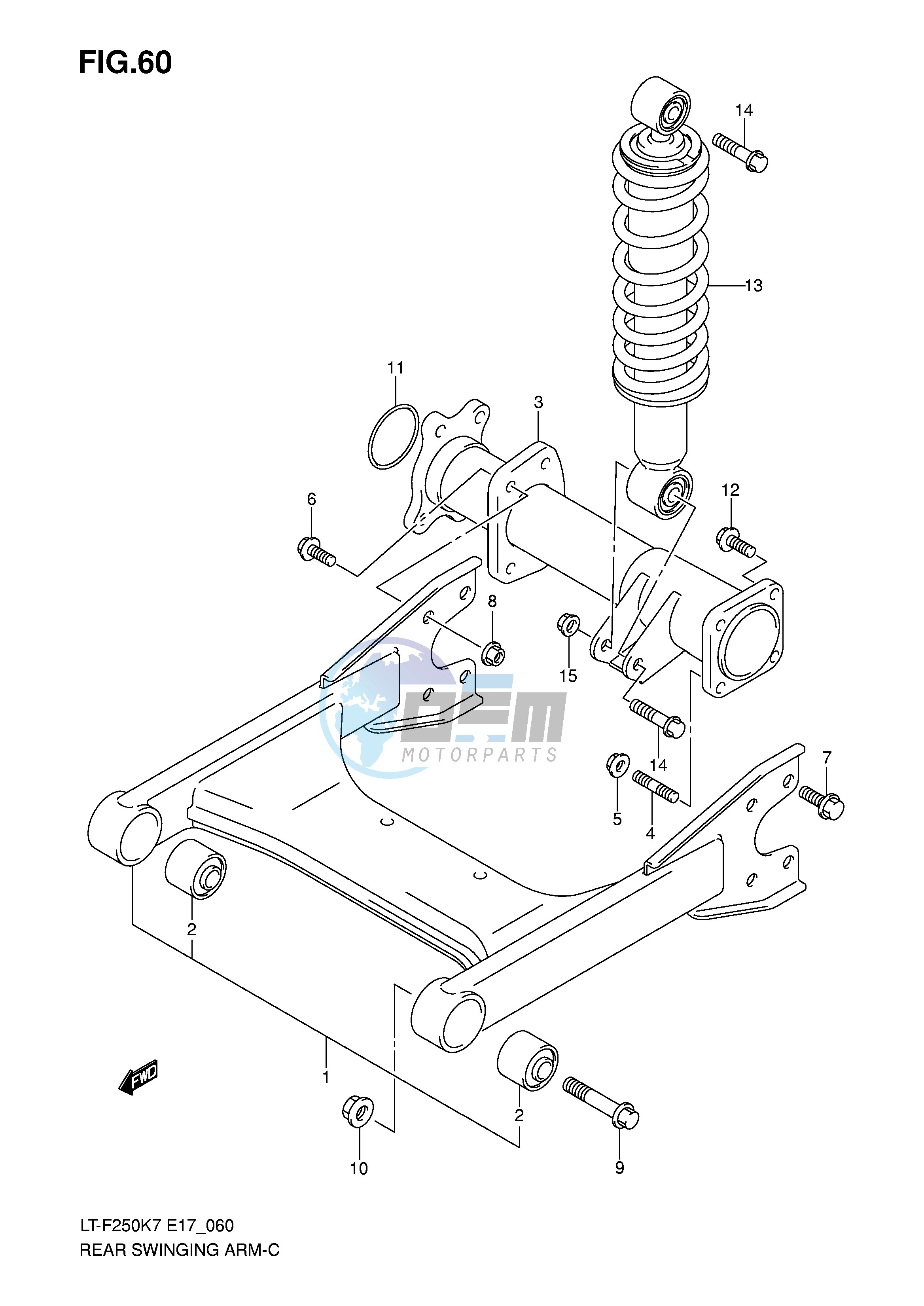 REAR SWINGINGARM