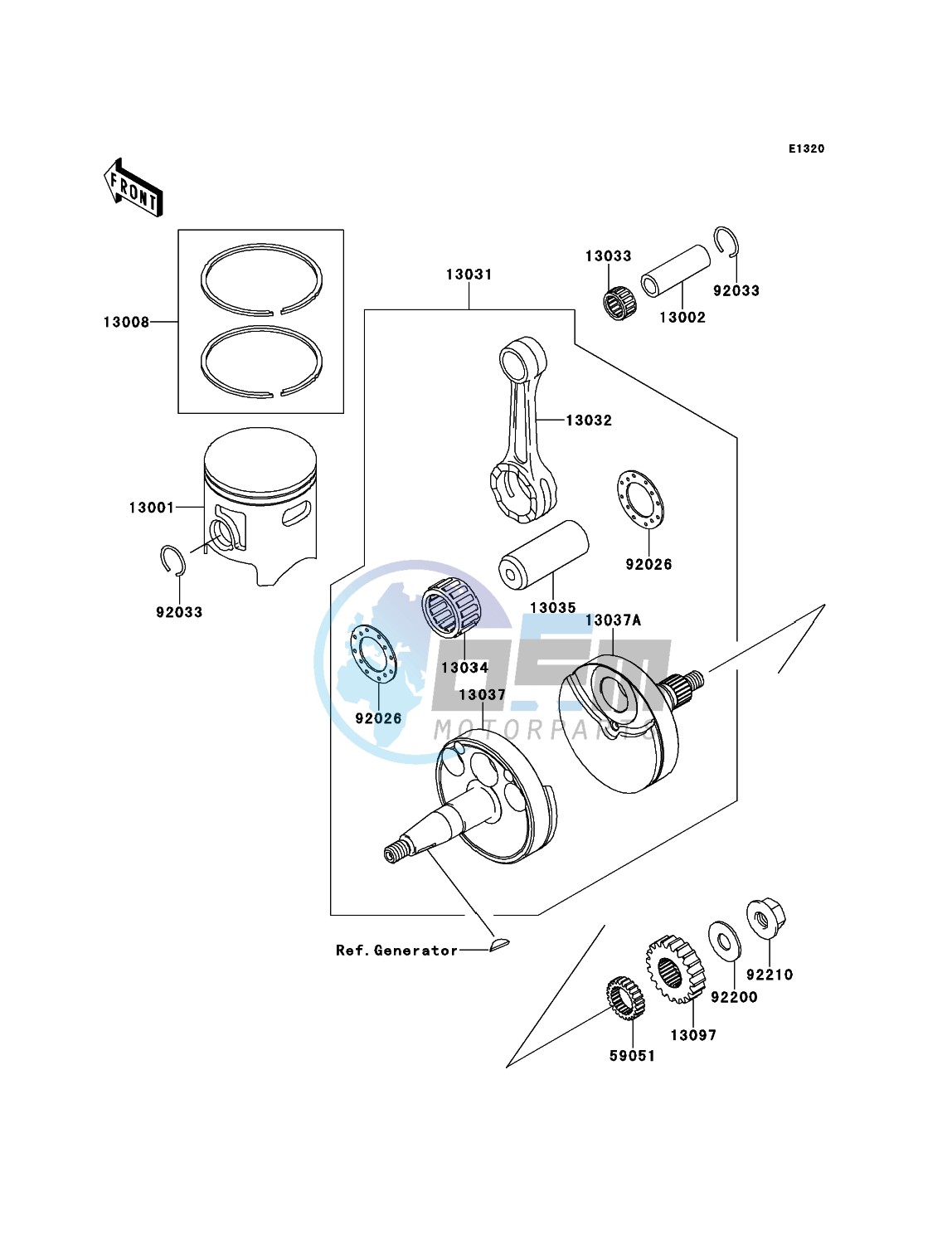 Crankshaft/Piston(s)