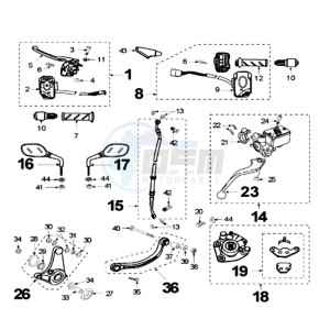 FIGHT R drawing BRAKE SYSTEM