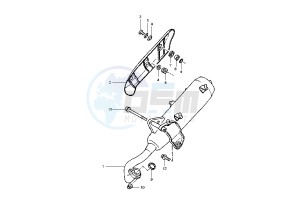 XC T CYGNUS 125 drawing EXHAUST