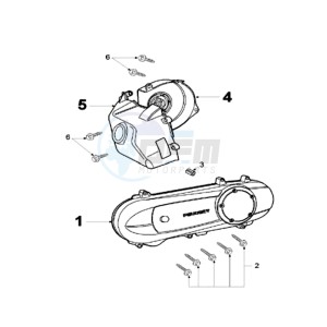 FIGHT 3 A drawing CRANKCASE COVER