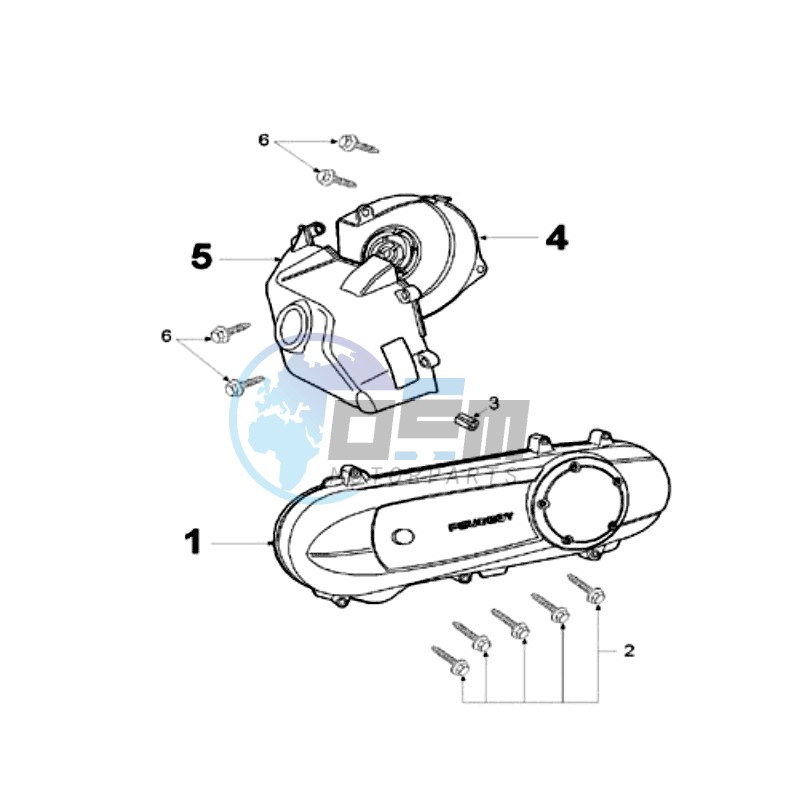 CRANKCASE COVER