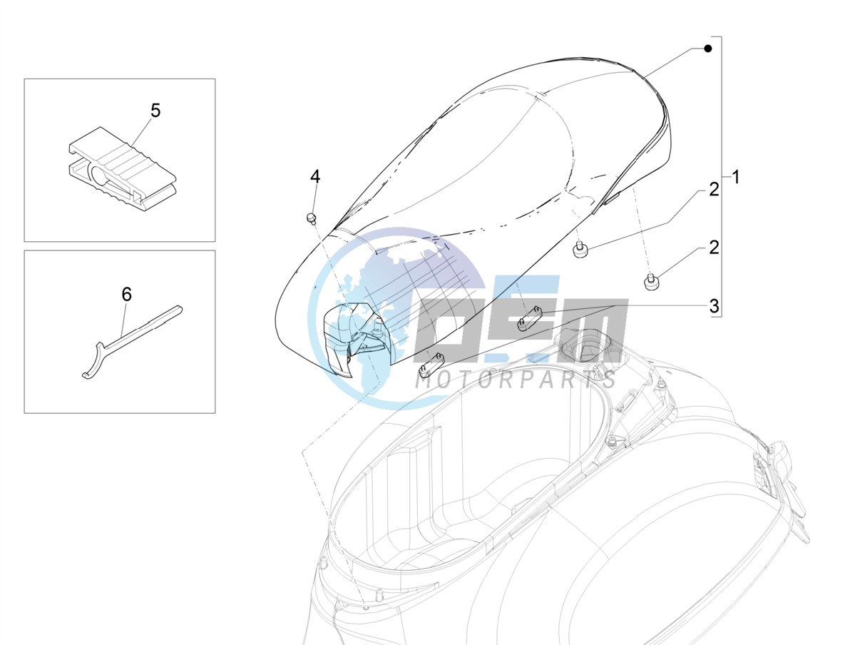 Saddle/seats