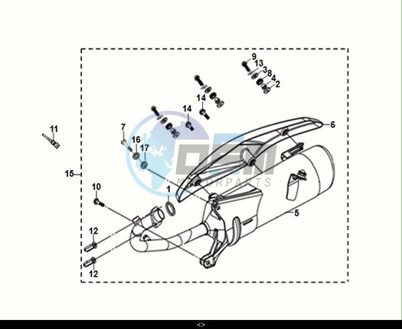 EXHAUST MUFFLER