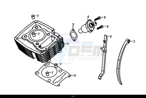 NH-T 125I (MG12B1-EU) (L9-M0) drawing CYLINDER CHAIN TENSIONED