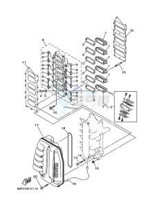 Z150TXRC drawing INTAKE