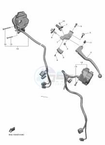 YZF1000W-B YZF-R1 (B3L9) drawing HANDLE SWITCH & LEVER