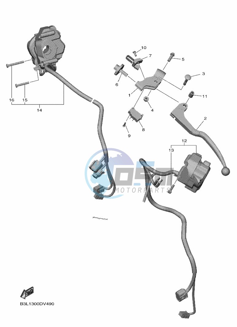 HANDLE SWITCH & LEVER