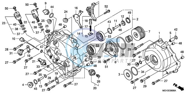 RIGHT CRANKCASE COVER