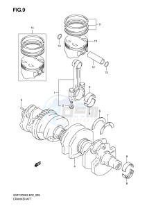 GSF1200 (E2) Bandit drawing CRANKSHAFT