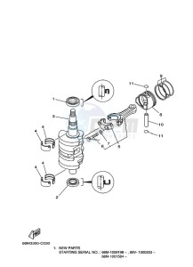 F15AEHL drawing CRANKSHAFT--PISTON