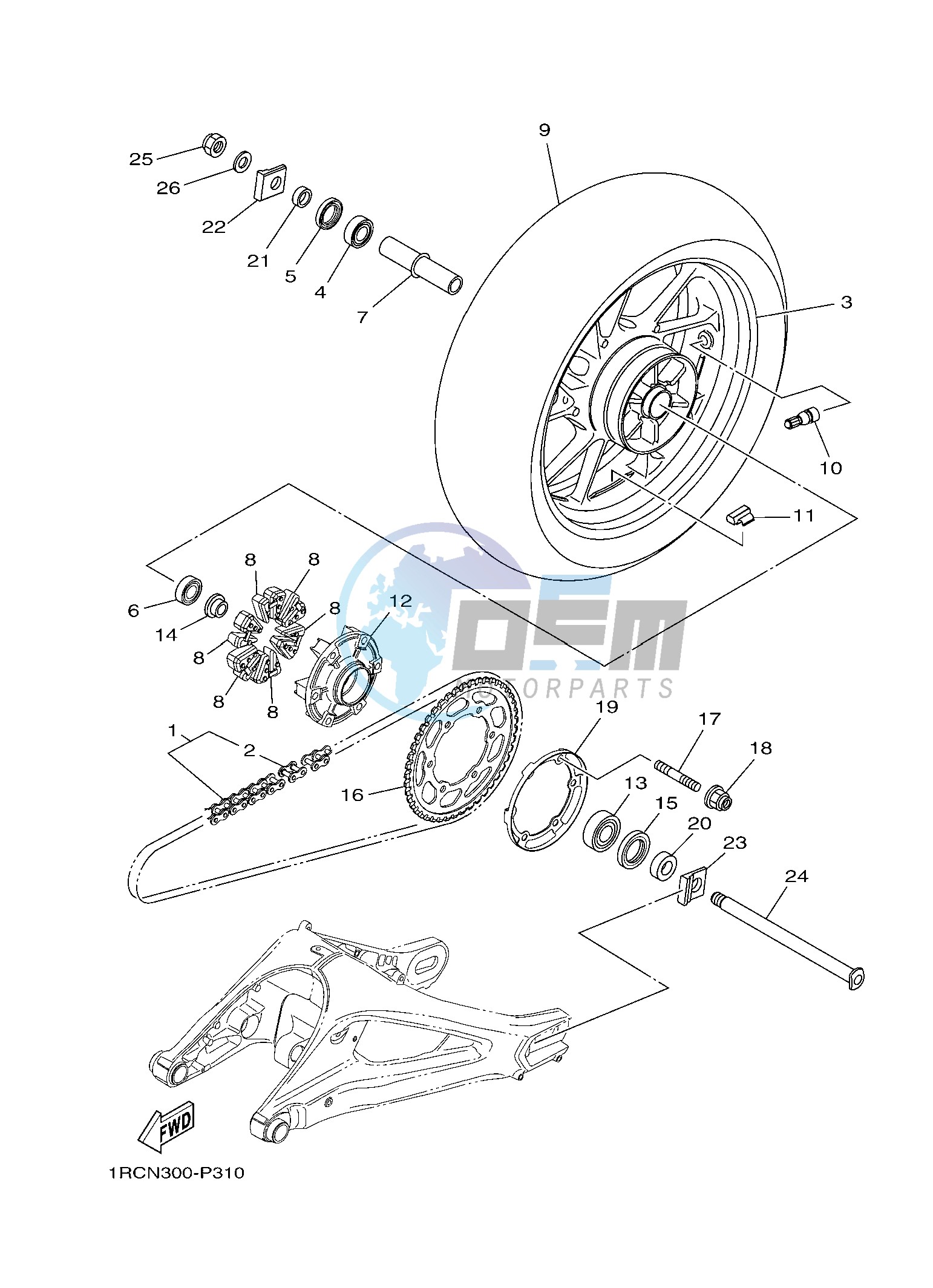 REAR WHEEL