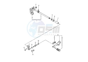 XJ N 600 drawing SHIFT SHAFT