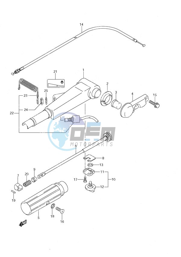 Tiller Handle