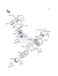 KVF750_4X4_EPS KVF750HCS EU drawing Cylinder/Piston(s)