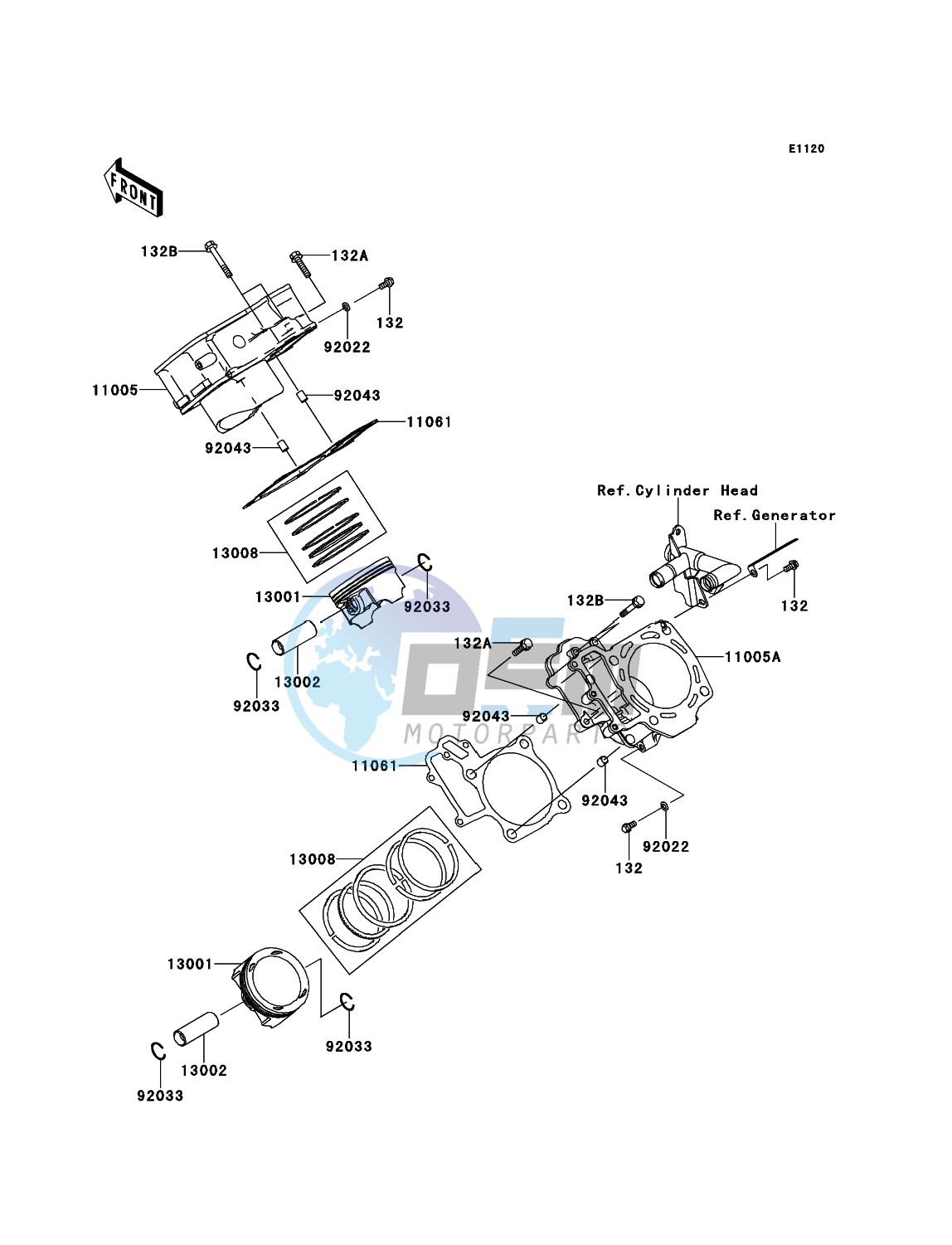 Cylinder/Piston(s)