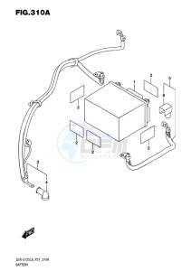 GSX-S125 MLX drawing BATTERY