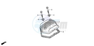 CRF80F 100 drawing CYLINDER HEAD COVER