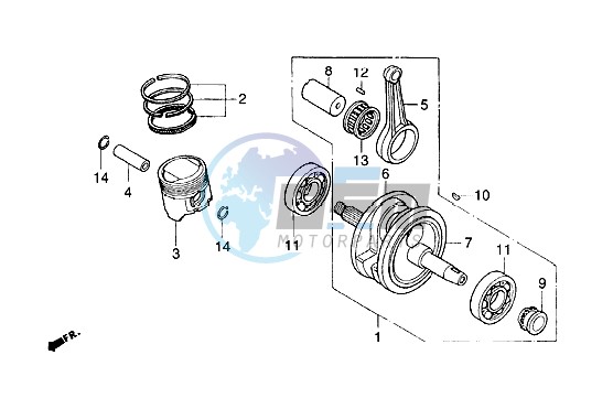 Crankshaft-Piston