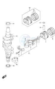 DF 50A drawing Crankshaft