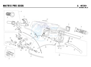 RS2-50-MATRIX-PRO-BLACK drawing HANDLEBAR - CONTROLS