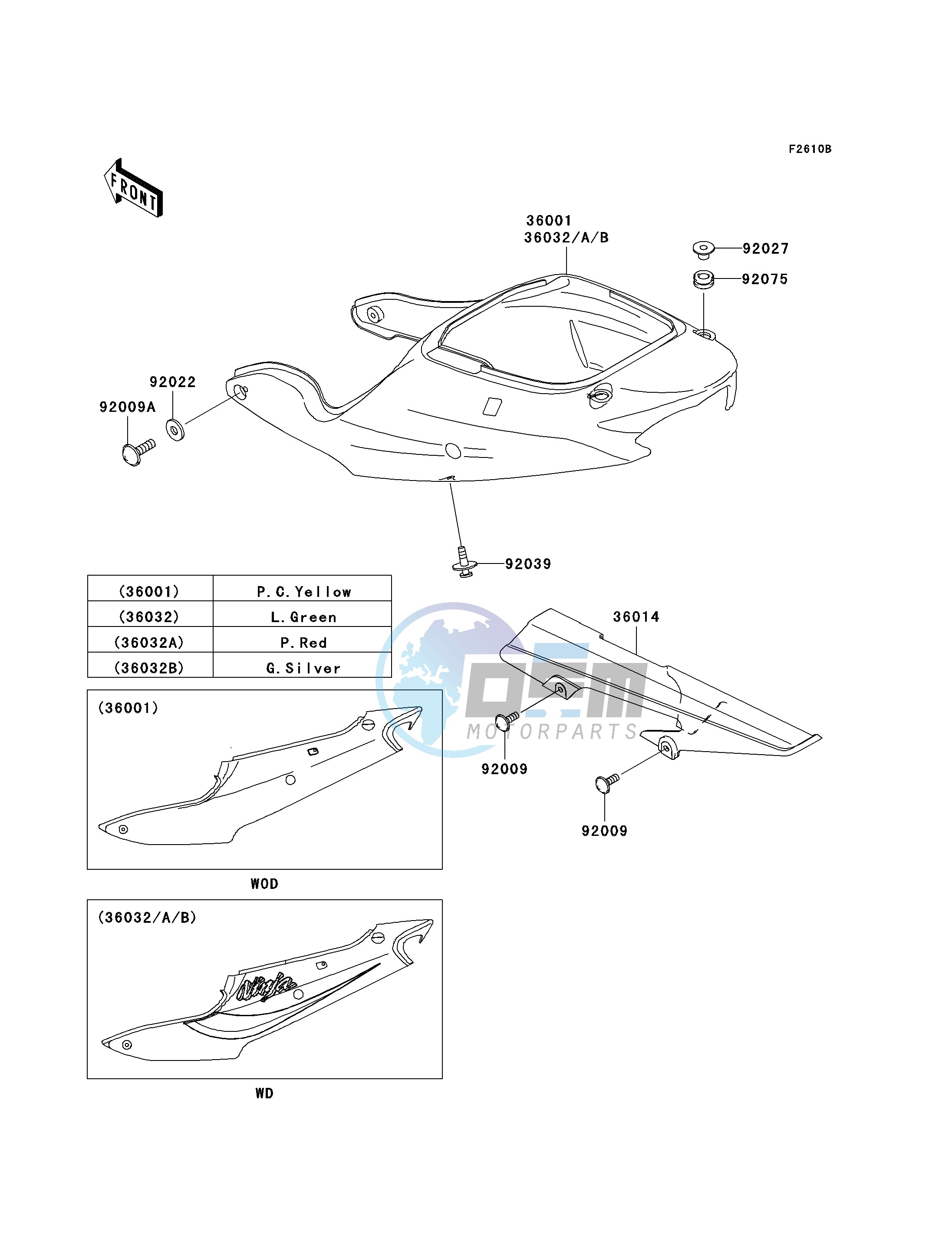 SIDE COVERS_CHAIN COVER-- ZX600-J3- -