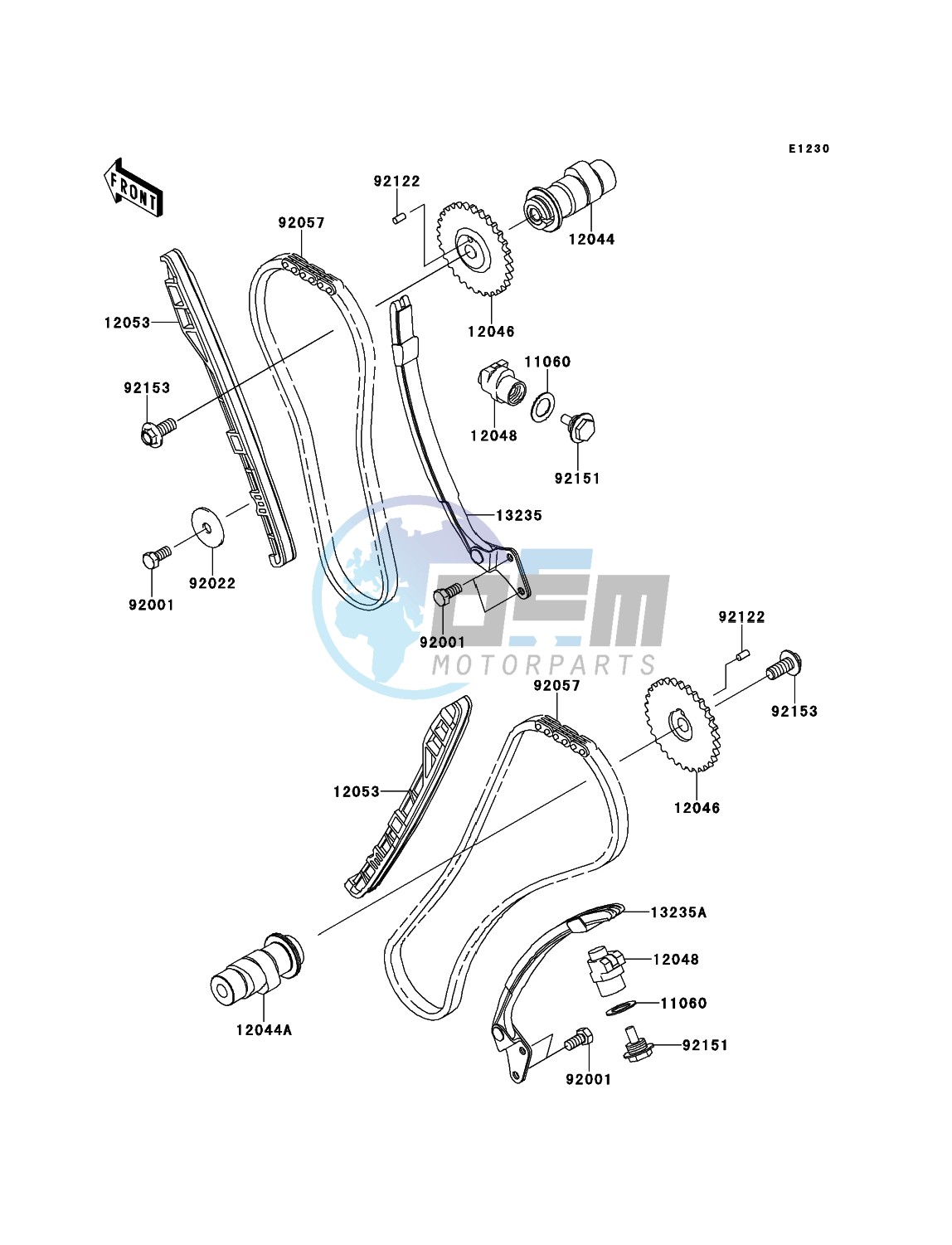 Camshaft(s)/Tensioner