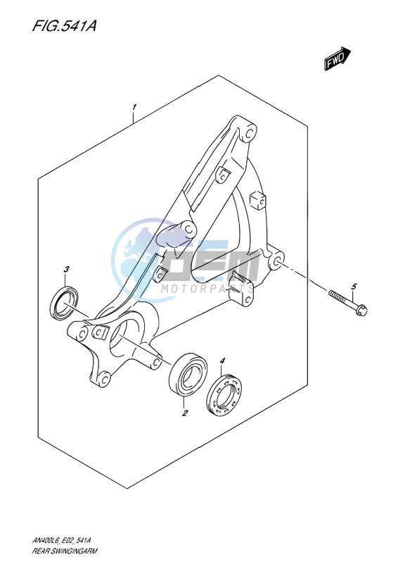 REAR SWINGINGARM