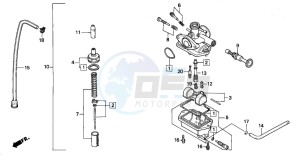 MT50S drawing CARBURETOR