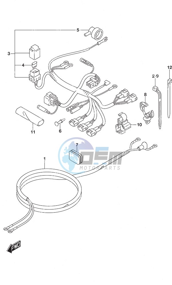 Harness Non-Remote Control