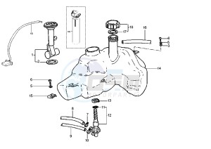 ET2 INIEZIONE 50 drawing Fuel Tank