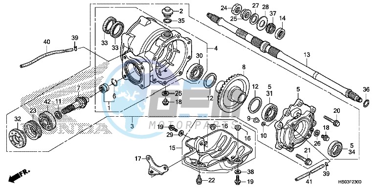 REAR FINAL GEAR