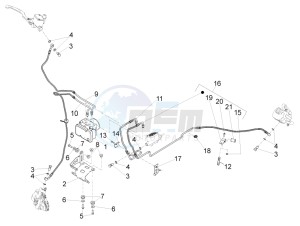 V9 Bobber 850 (APAC) drawing ABS Brake system