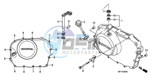 RIGHT CRANKCASE COVER