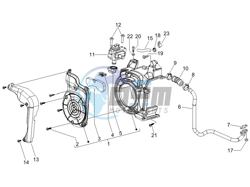 Secondary air box